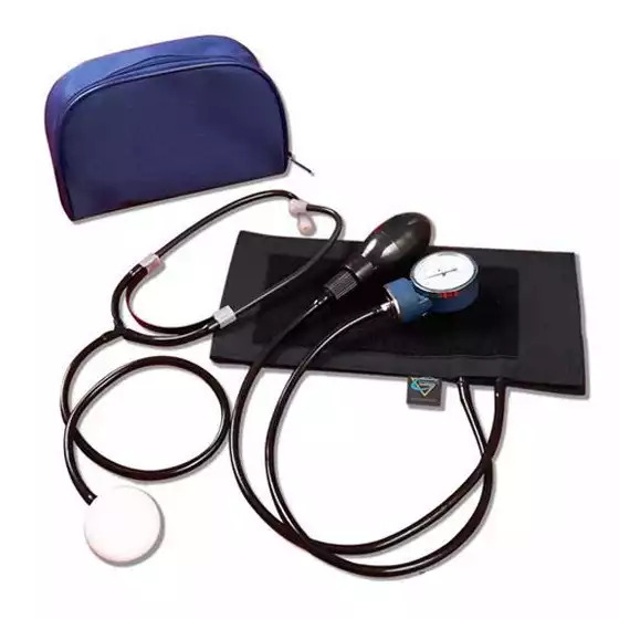 Тонометр ИАДМ "Тривес-ПЧЗ-М" (комплектация 2)механический , манжета на застежке «Велкро» с латексной пневмокамерой без скобы