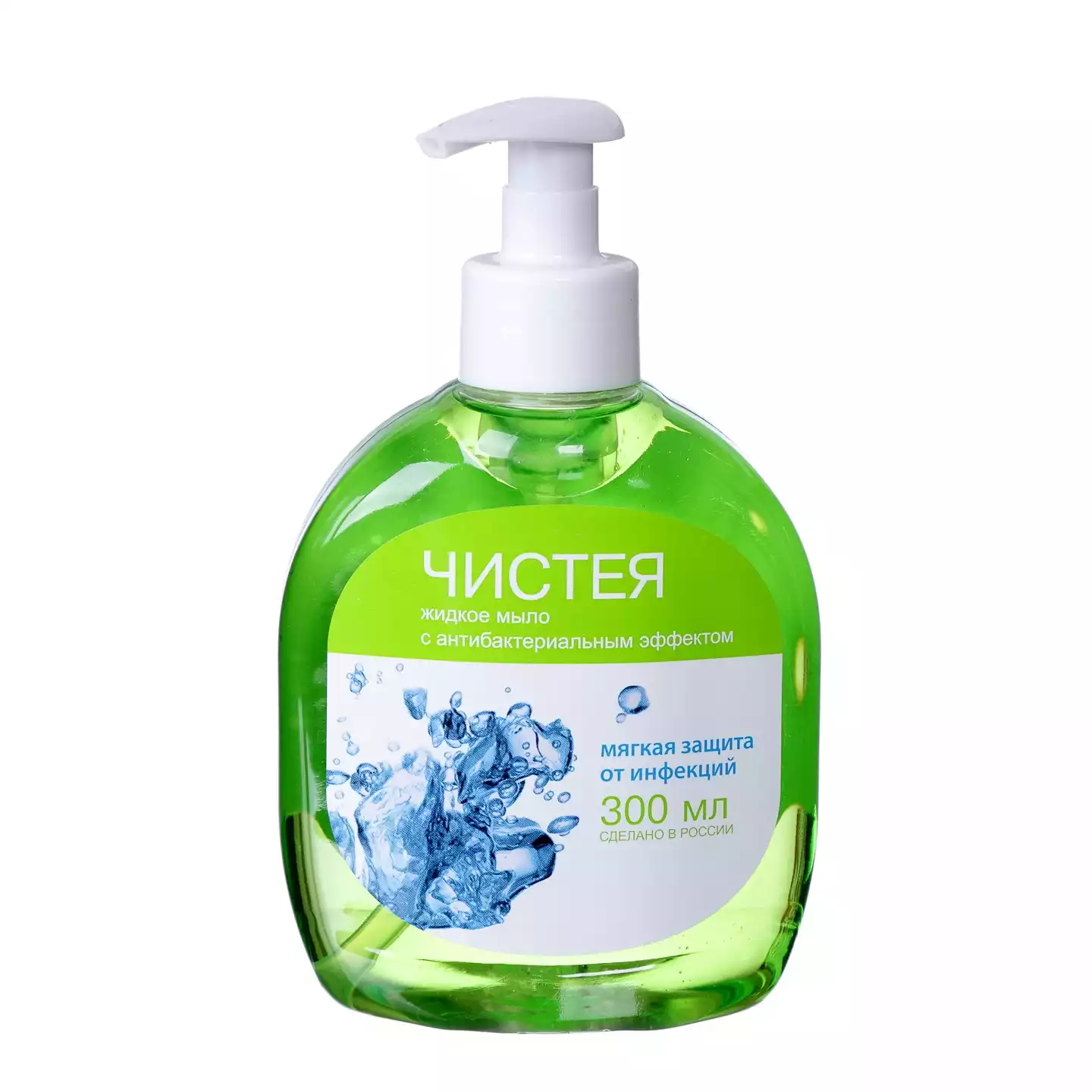 Мыло жидкое Чистея 0,3л, с антибактериальным эффектом