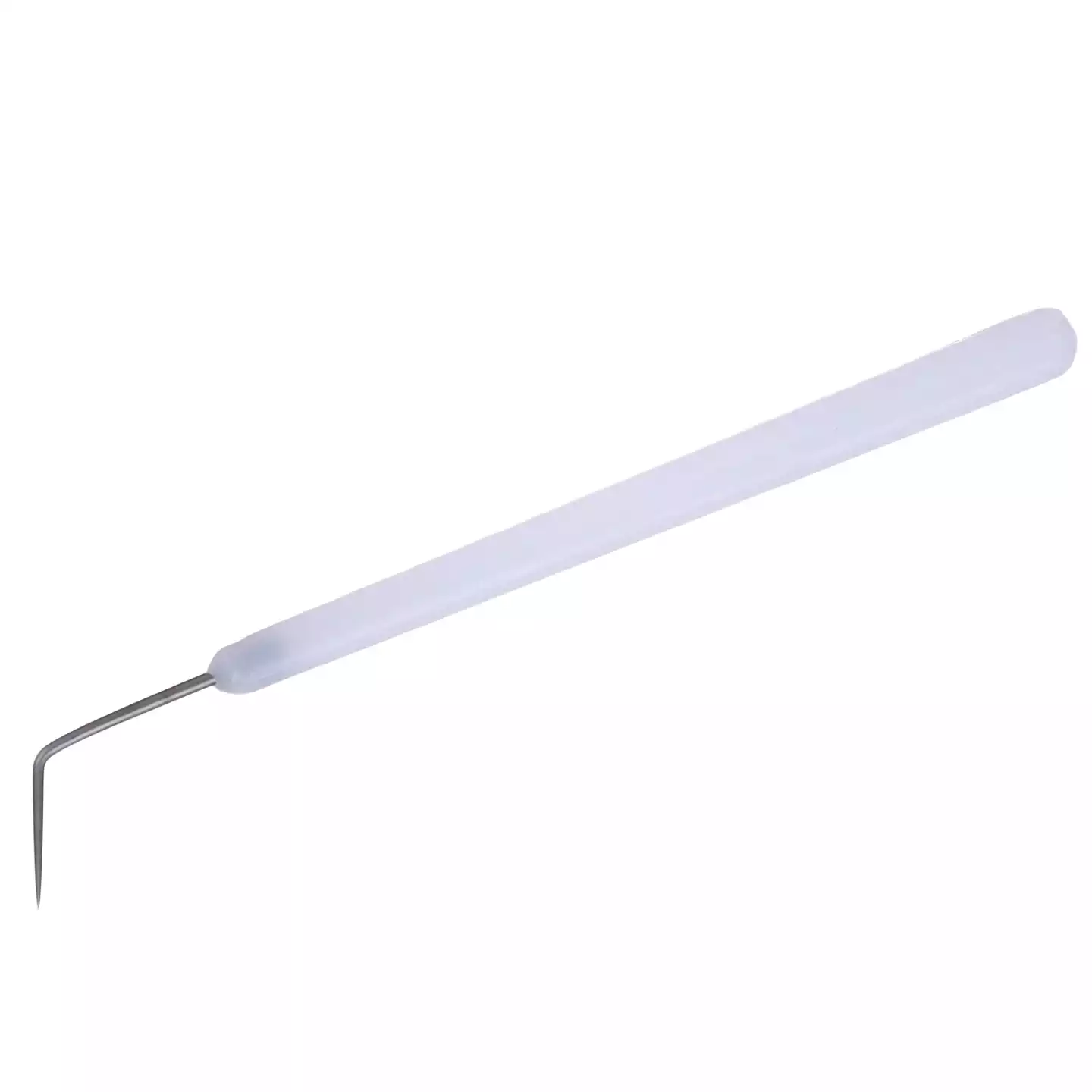 Игла лабораторная препарировальная изогнутая, длина 135мм, с ручкой