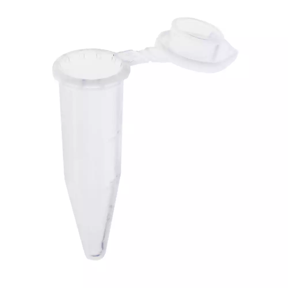 Пробирка микроцентрифужная Эппендорф 1,5 мл, с делением и крышкой, упаковка 500 шт, МиниМед (РОССИЯ)