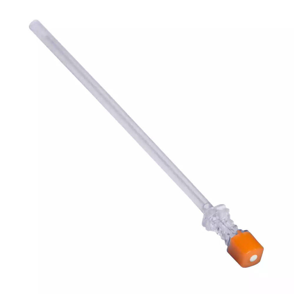 Игла спинальная Pencil Point 25G (0,5х120мм), с проводником, стерильная, оранжевая