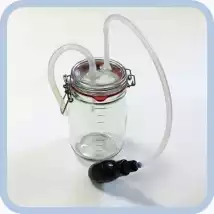 Аппарат Боброва для аспирации и нагнетания 1л со шкалой