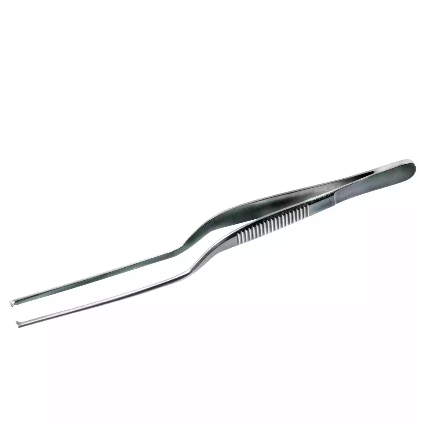 Пинцет 39-233 ушной штыковидный хирургический, длина 140мм, ширина рабочей части – 1,5мм, аналог П-79