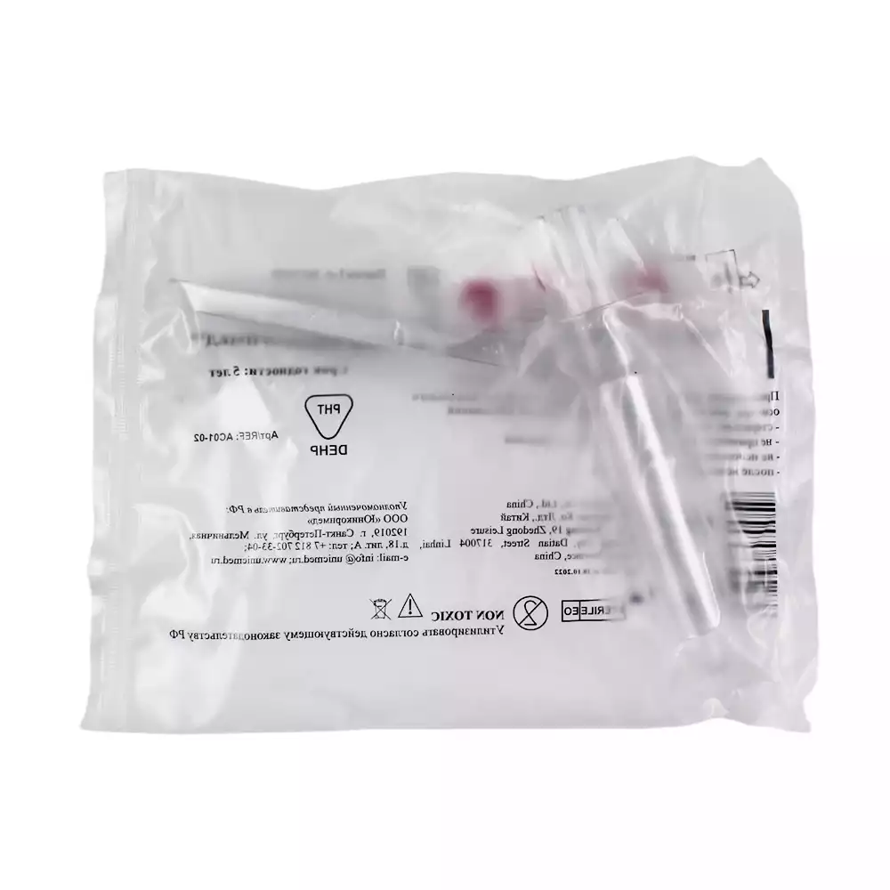 Зеркало Юникорнмед ректальное (аноскоп), с П-обр.срезом (выемка), модель M, диаметром 22мм, стерильное одноразовое