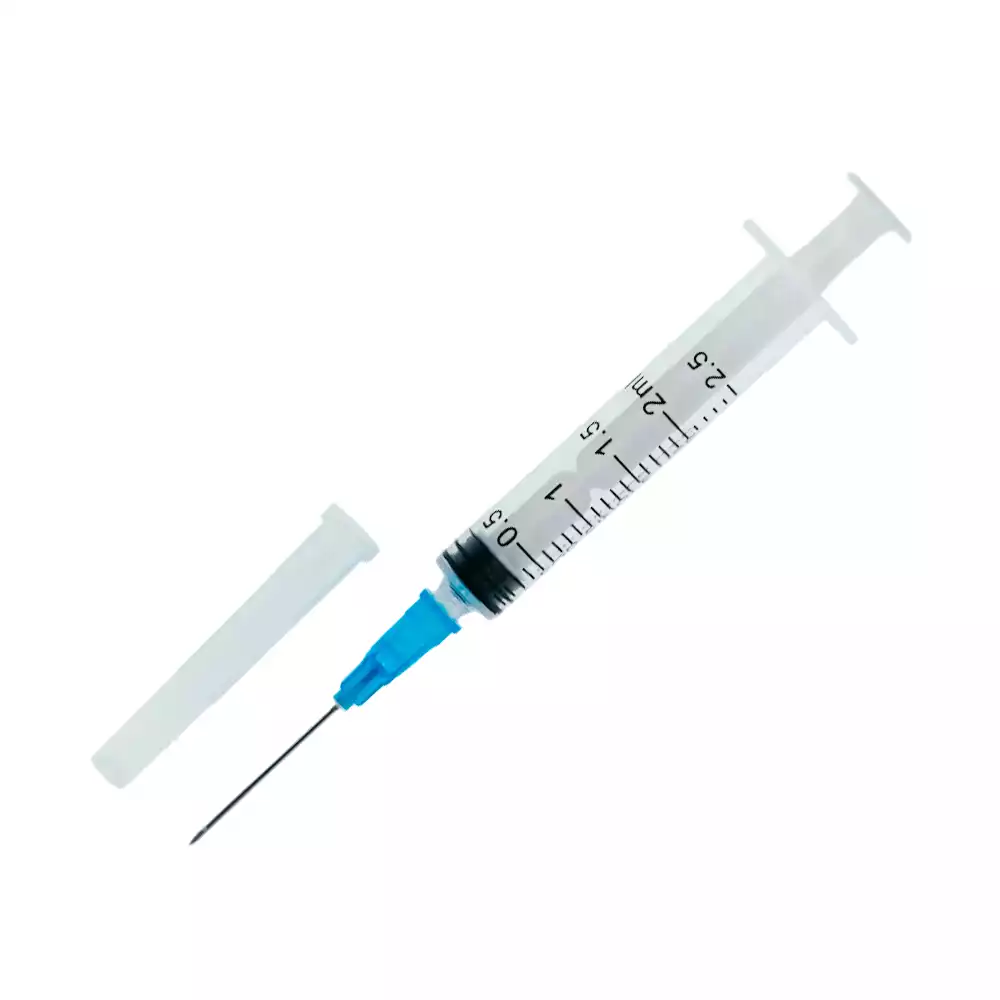 Шприц 2,0 мл, 3-х компонентный INEKTA, игла 23G*1 1/4 (0,6х25мм), стерильный