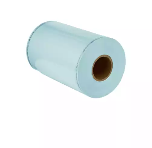 Рулон для стерилизации комбинированный (бумага+пленка) плоский  EuroType 75мм х 200м (КНР)